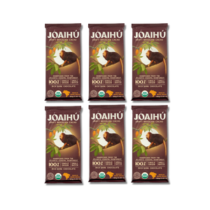 100% Dark Chocolate (6 bars)
