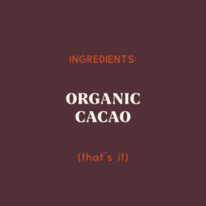 [PRE-ORDER] 100% Cacao Mini Bars - 40 pack