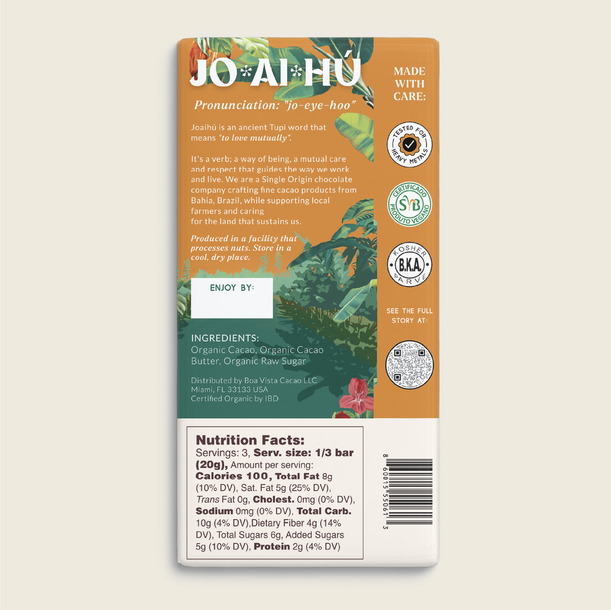 [PRE-ORDER] 70% Cacao - 60 G Bar