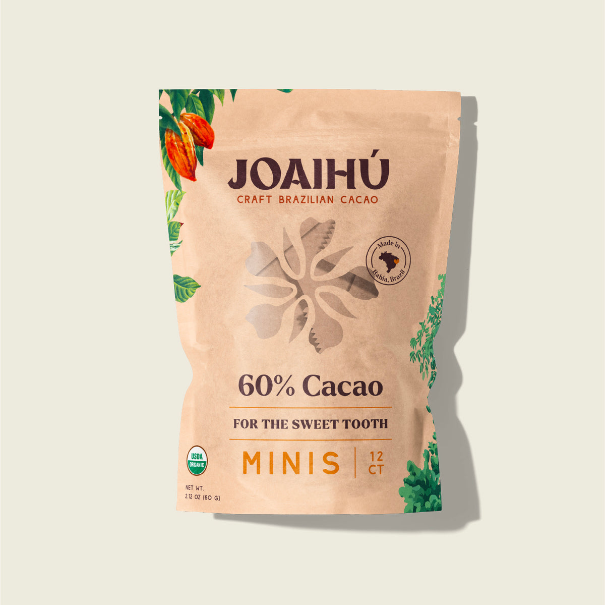 [PRE-ORDER] 60% Cacao Mini Bars - 12 pack